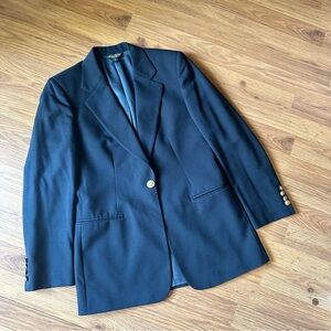 Vintage‎ Women’s Size 4 Navy Bobbie Brooks Blazer